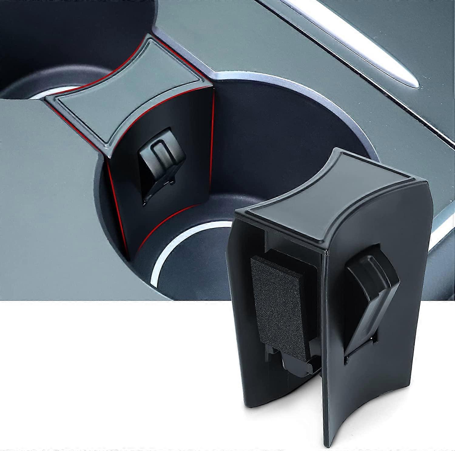 2021 Tesla Model 3 Model Y Cup Holder Insert Fit for Model 3 2021 with Refresh Console (2021 Model 3)