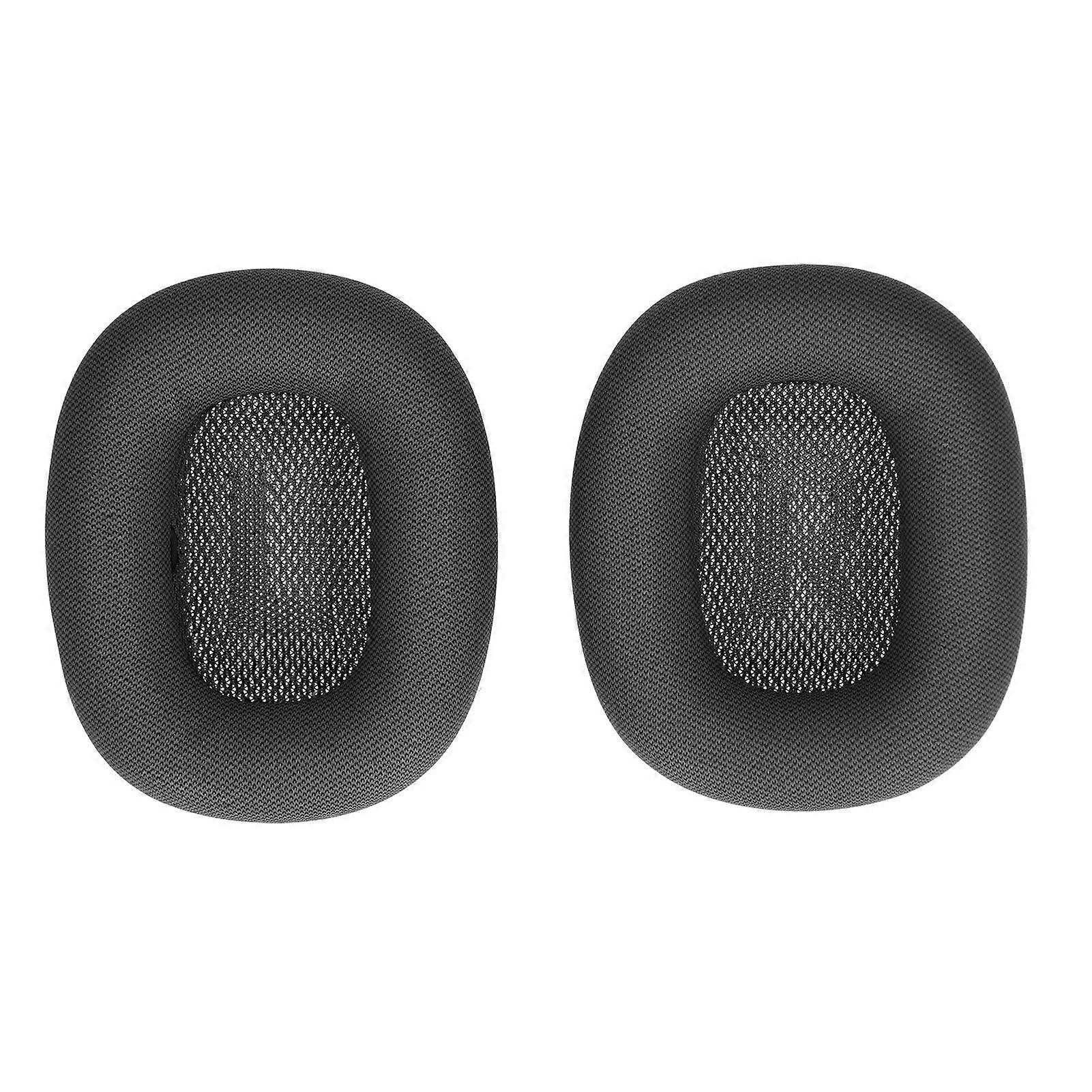 Casque Coussinets d’oreille de remplacement Coussinets d’oreille confortables et respectueux de la peau pour les écouteurs IOS MaxGris foncé
