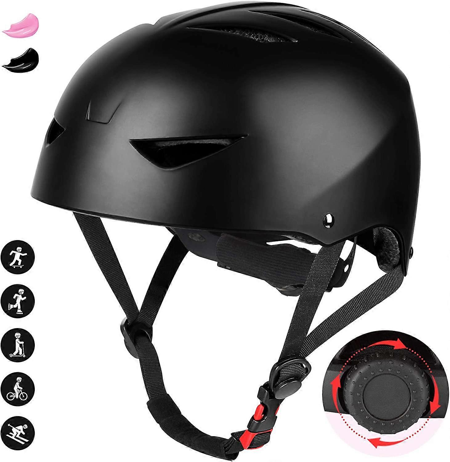 Childrens Sykkelhjelm Tenåring Jenter Gutter 6-16 år (54-58cm)