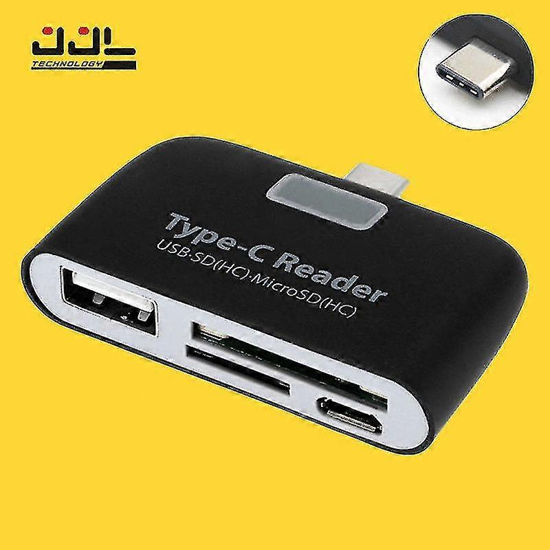 Usb-c To Usb2.0 Sd/tf Card Reader Multi-function Hub Docking Station