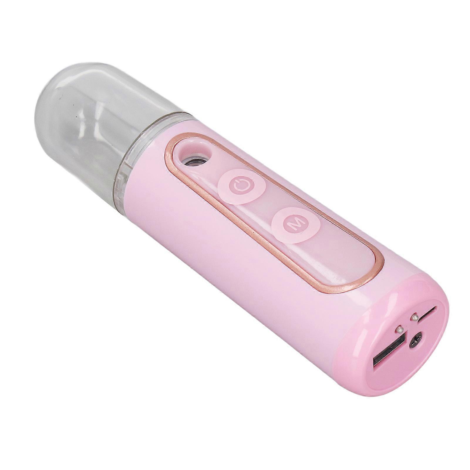 Nano Mist Face Sprayer Touch Switch Rechargeable Portable Facial Mister for Skin Hydrating and Moisturizing