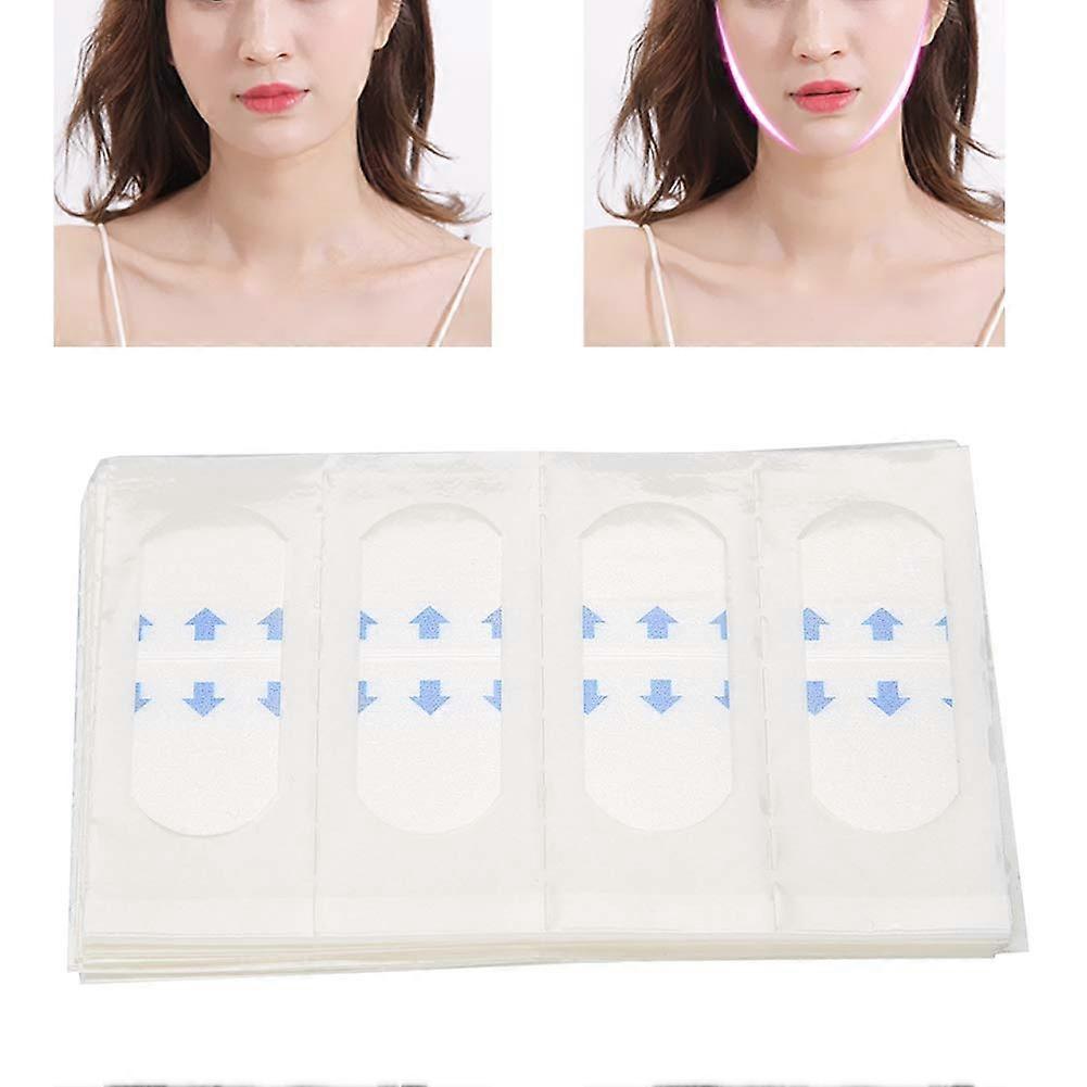 40Pcs/Set Invisible Lift Face Sticker, Thin Face Sticker + Makeup Face Chin Lift Pads Face Thin V Line Patch Quick