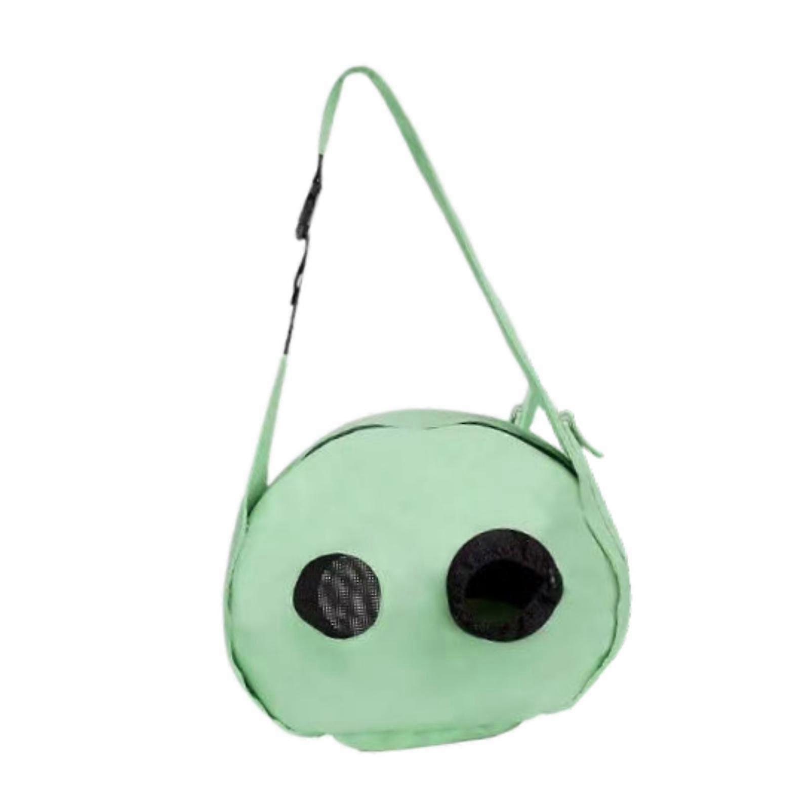 Dog Carrier Adjustable Shouder Strap Travel Puppy Carry Verstaile Soft Sided Green