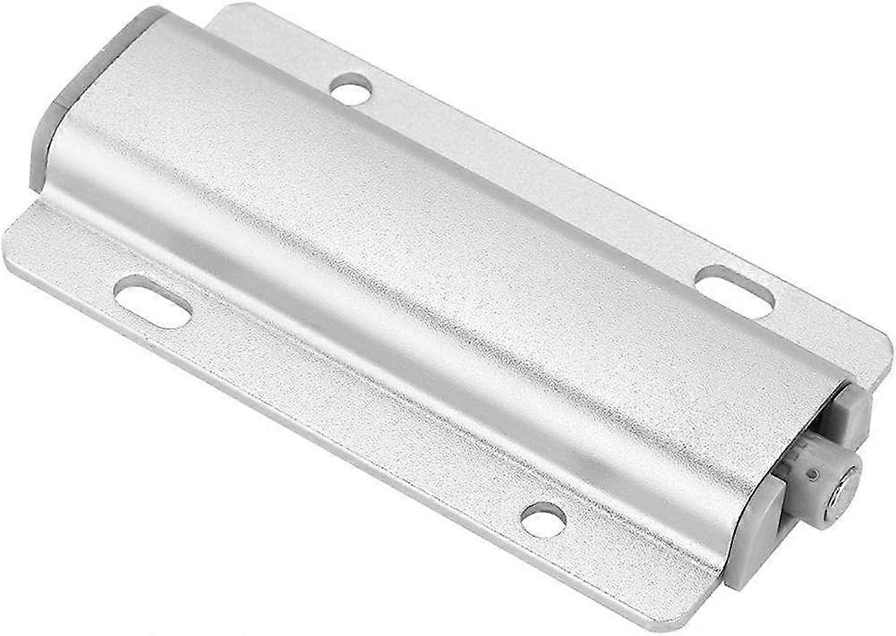 Magnetic Latch Push To Open System Damper Buffer To Draw Kitchen Cabinet Cabinet Cupboard Door Pusher(Silver)