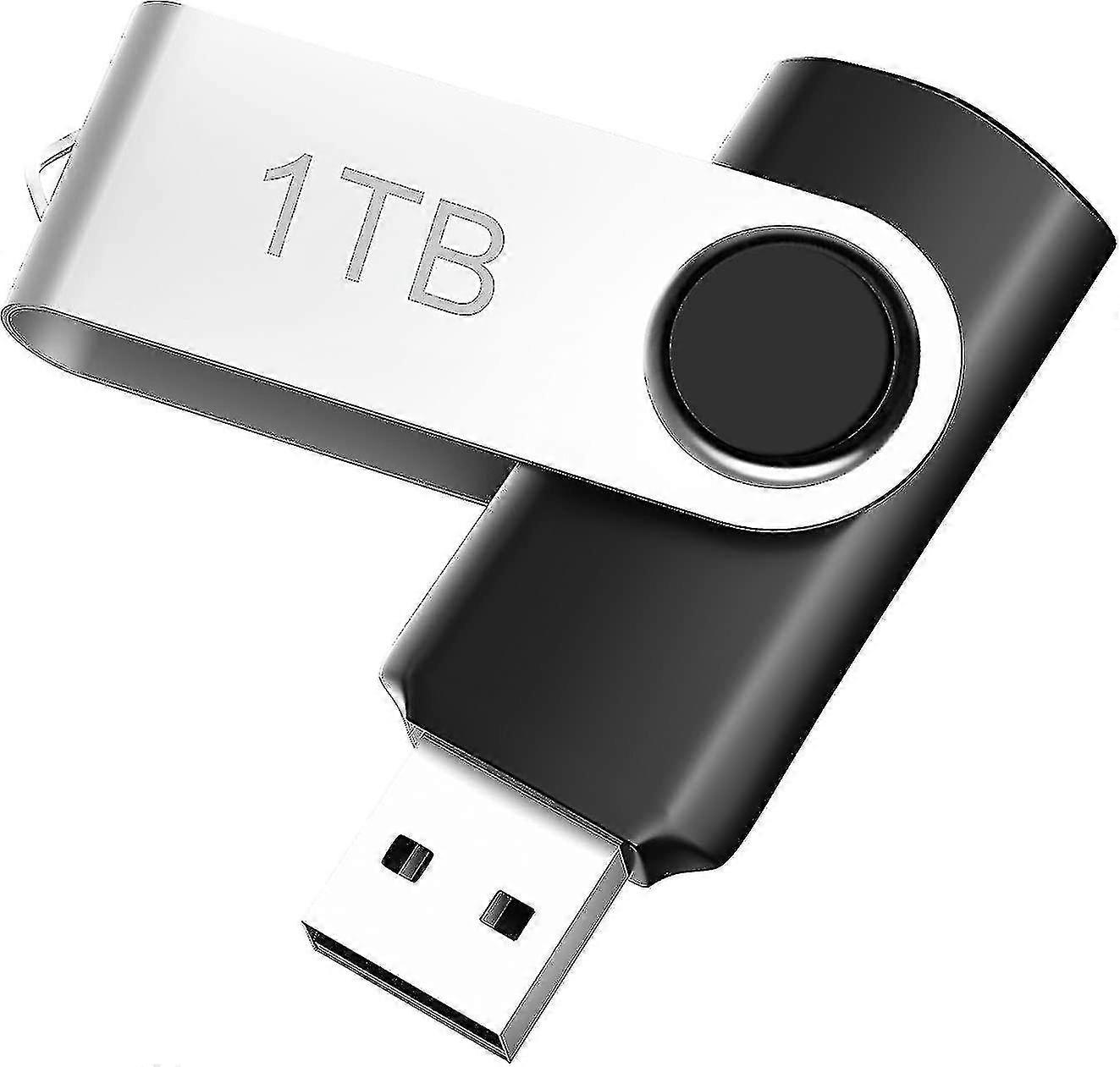 Usb 3.0 Flash Drive 1tb, Ultra High Speed Flash Memory Stick 1000gb Compatible With Computer/laptop, Portable Metal Thumb Drive 1tb With Rotated Desi