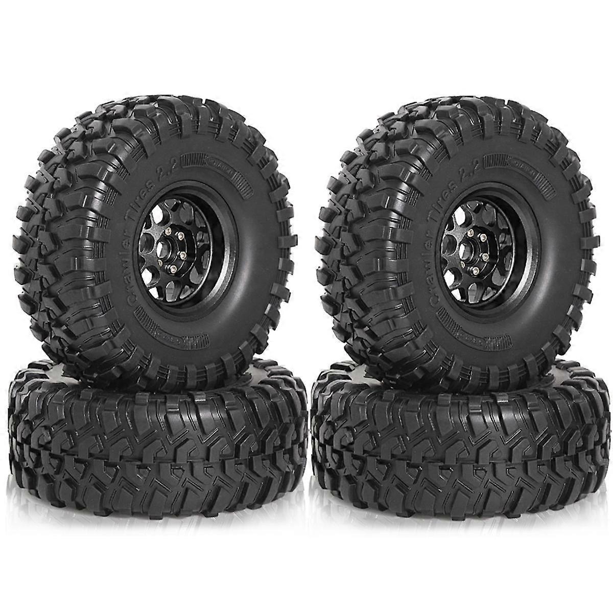 RC-Reifen Reifen-Upgrade-Teile Schlammreifen RC-Autoteile Zubehör Schwarz