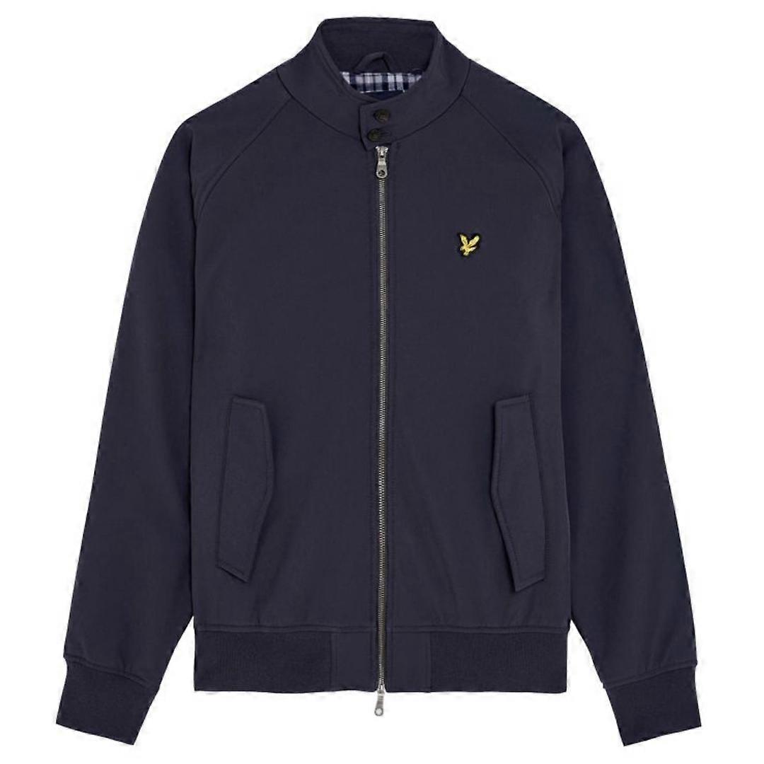 Lyle & Scott Branded Emblem Dark Navy Soft Shell Jacket