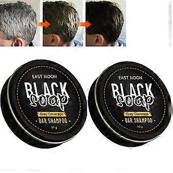Shampoo Grigio Da Uomo Copricostume Scuro Sapone Nero - 2 pezzi (2023 Nuovo)