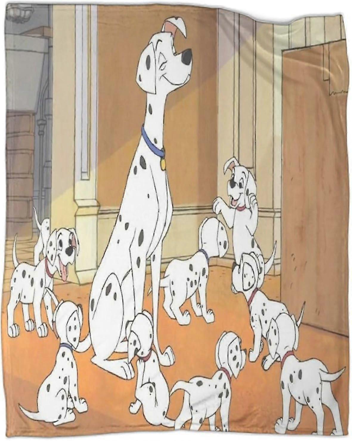 dalmatini házet deku animované filmy 3D tištěná flanelová deka teplá deka pro dospělé děti gauč deka pokoj decorids10519