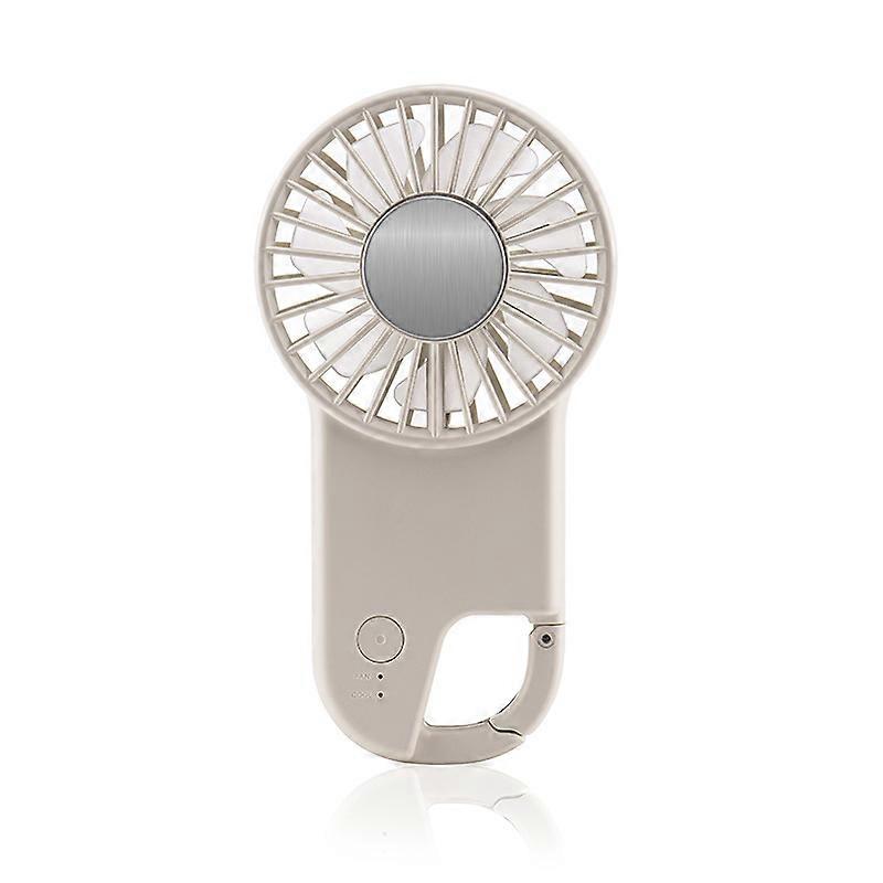 Portable USB Rechargeable Semiconductor Cooling Fan 3-Speed Mini Handheld With Hanging Hook