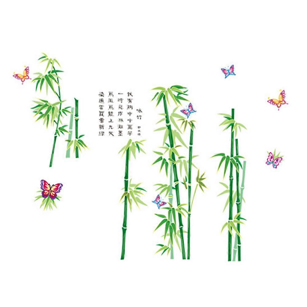 Wall Sticker Wallpaper Bamboo Removeable Creative