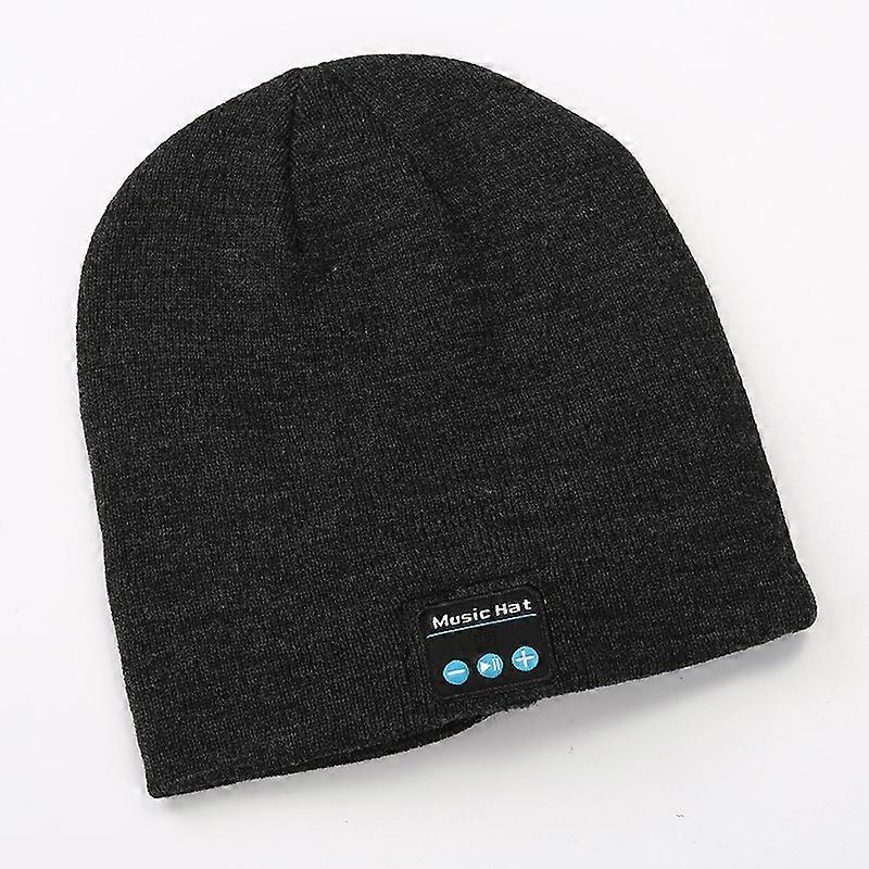 Bluetooth Wireless Music Knitted Winter Hat Hands-Free Calling for Men