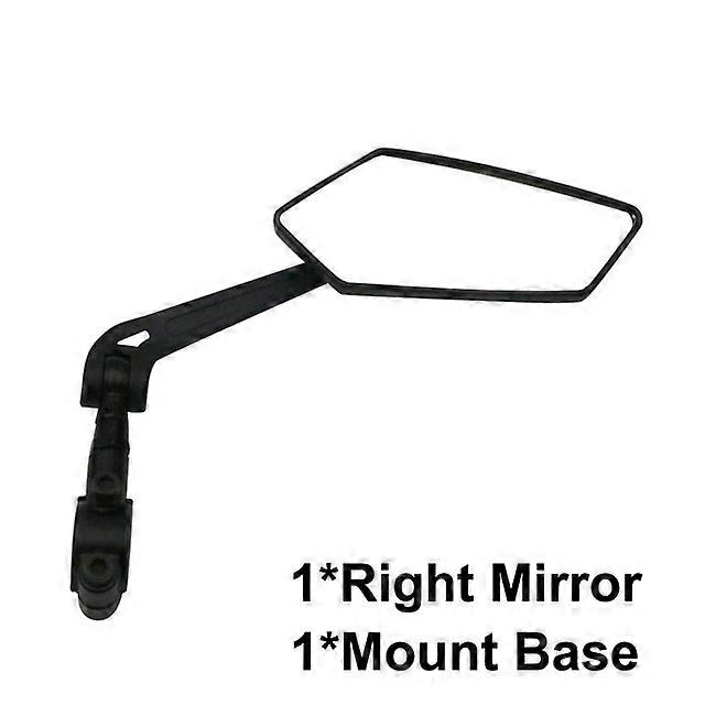 QX Bicycle Rear View Mirror Bike Cycling Clear Wide Range Back Sight Rearview Reflector Adjustable Handlebar Left Right Mirror