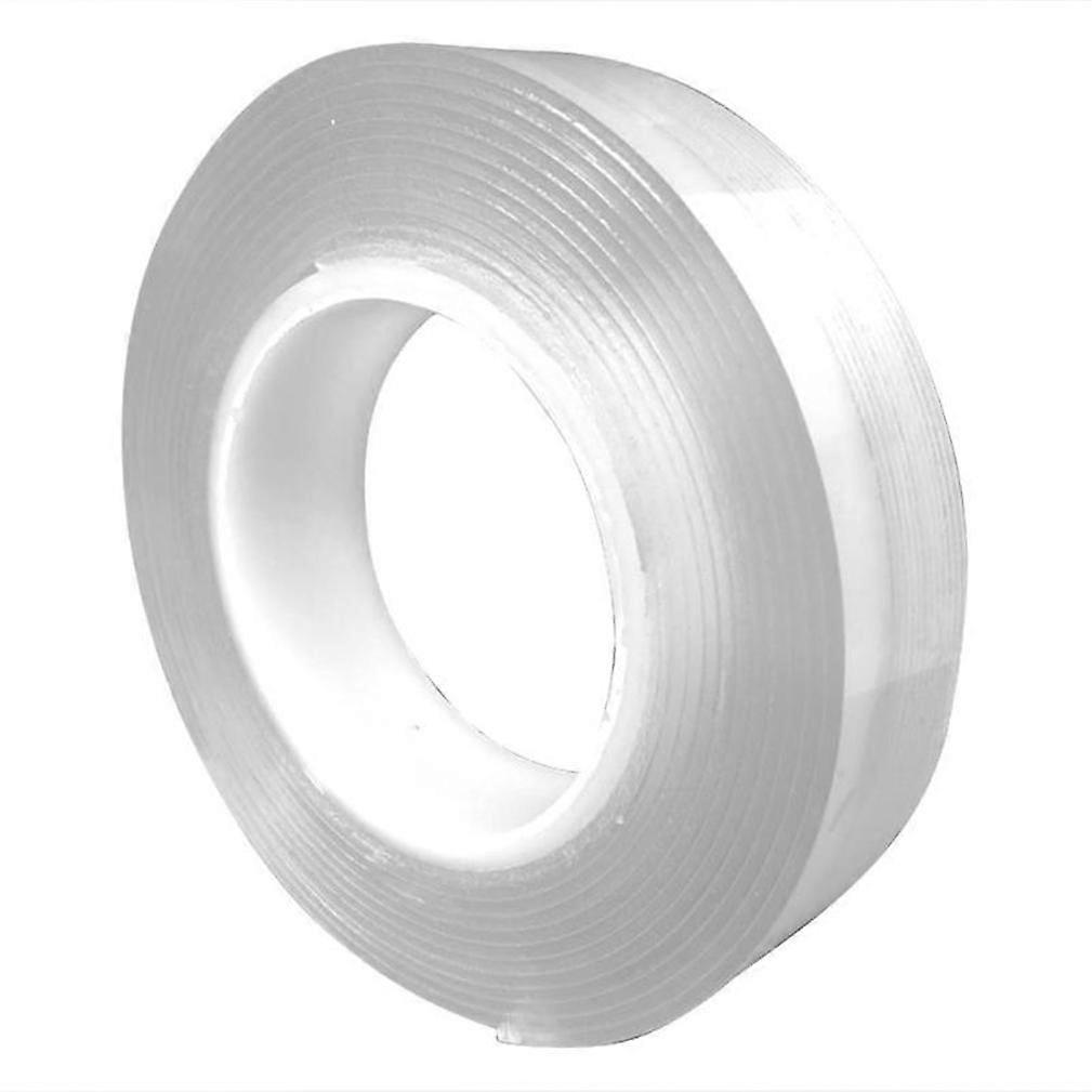Transparent Magic Nano Tape Washable Reusable Double-Sided Tape Adhesive Nano-No Trace Paste Removable Glue Cleanable Household