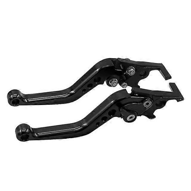 1 Pair Motorcycle Brake Lever CNC Metal Adjustable Handle Brake Lever Motorcycle Scooter Clutch Lever