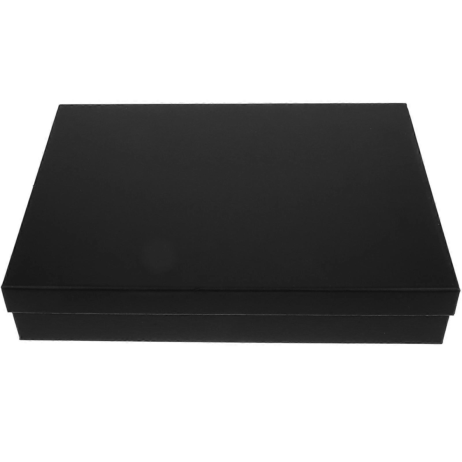 Black Gift Box Gift Packing Case Gift Wrapping Box Gift Box Rectangular Box