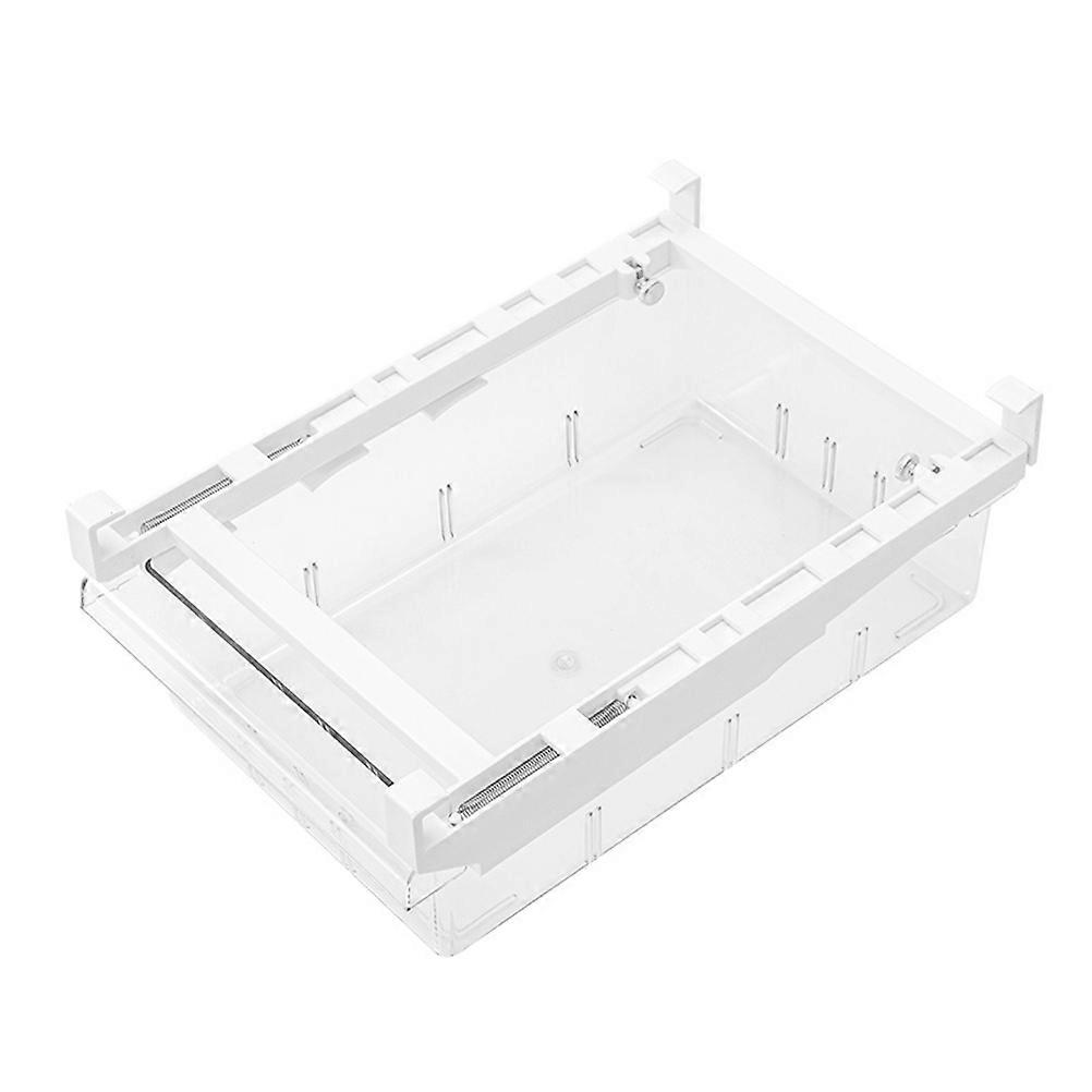 Refrigerator Storage Container Drawer-type Storage Box Fruits Vegetables Box with Rack