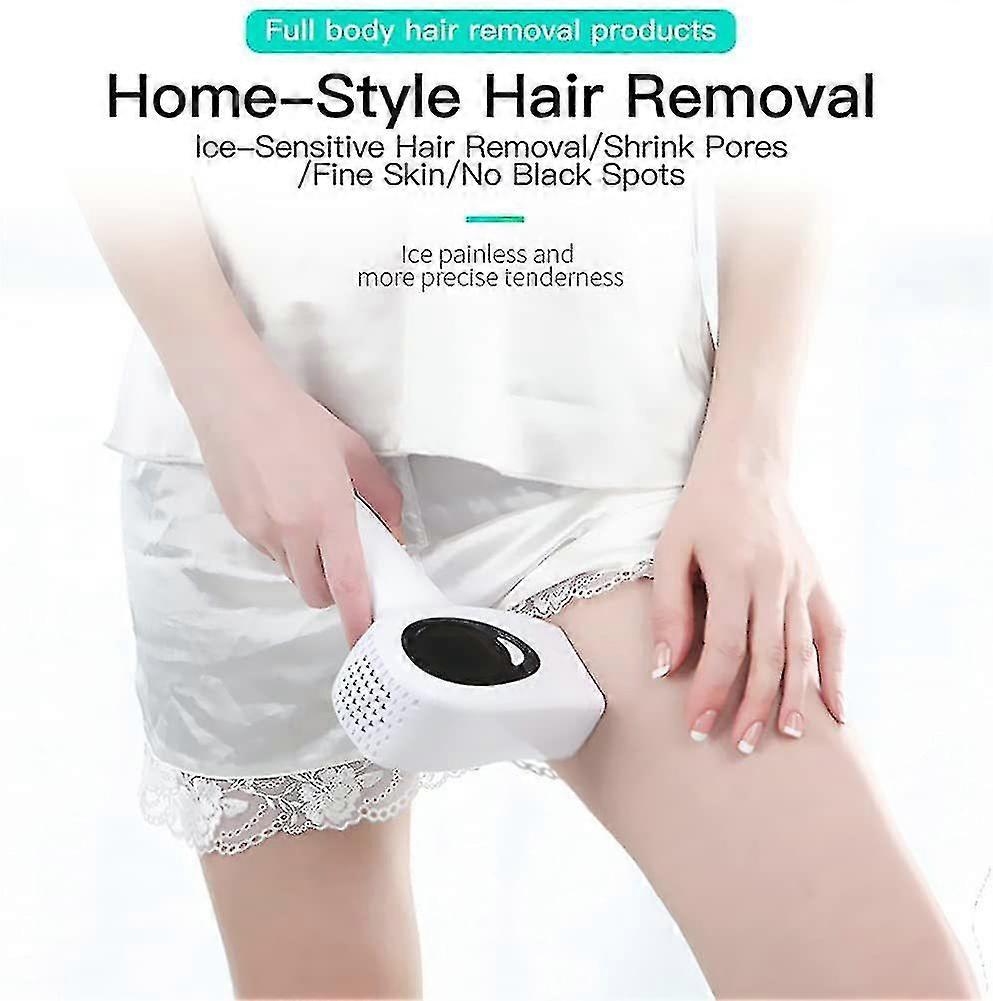 Ipl Pulsed Light Epilator, Professional Permanent Epilator With Led Mode(pink)