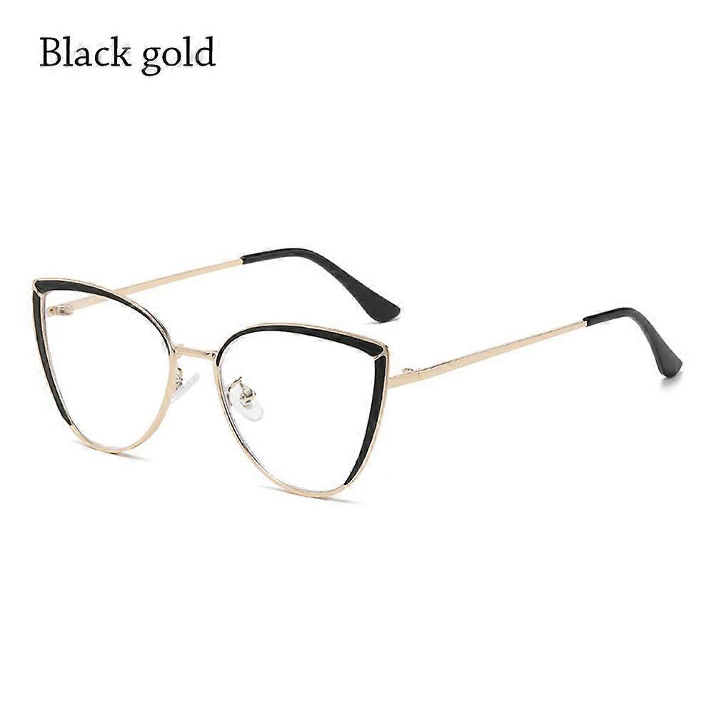 1PC Metal Round Frames Anti-Blue Light Glasses Optical Frames Computer Glasses