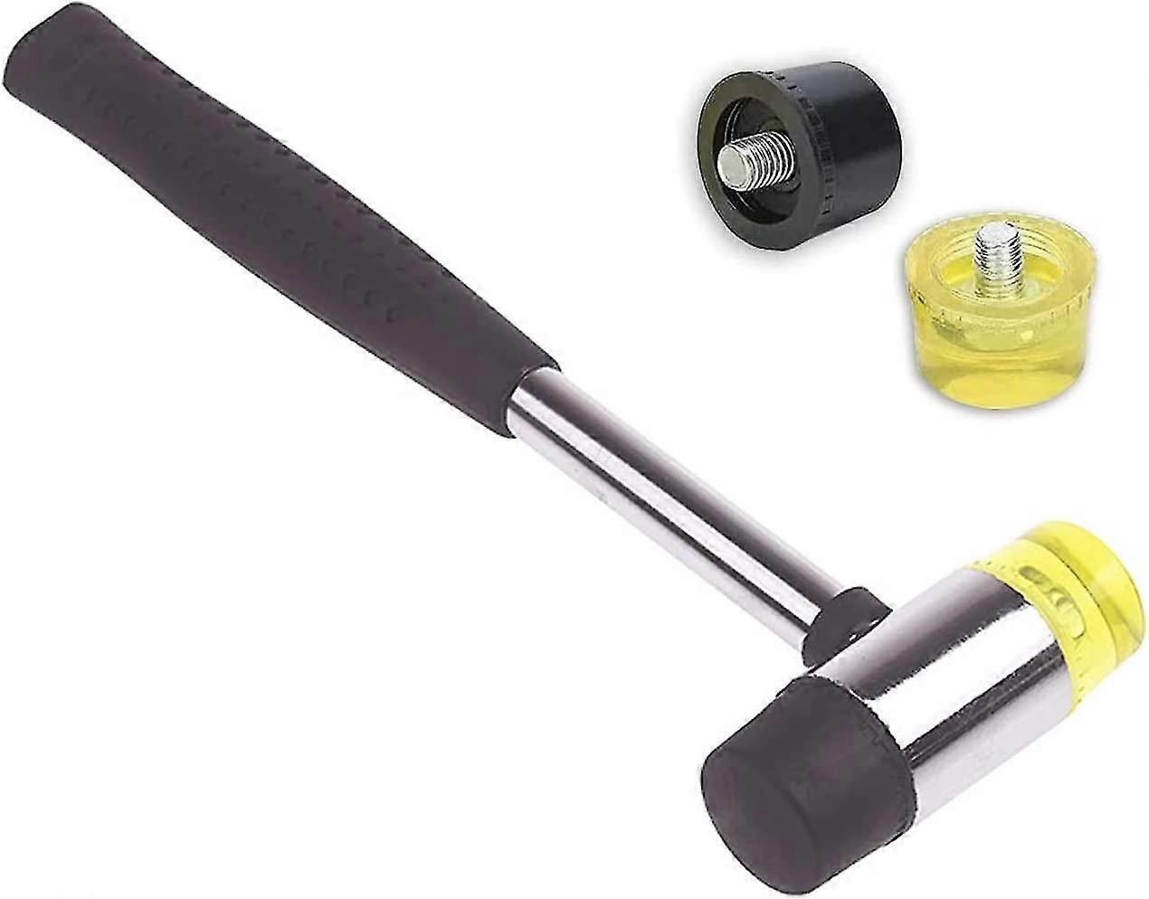 Rubber Hammer, Rubber Mallet With Double Sided Tool For Diy Projects, Crafts, Cabinetmaker