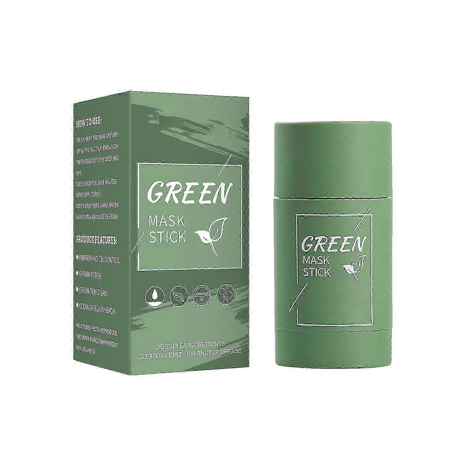 40g Mask Stick, Green Mask Stick, Poreless Deep Cleanse Mask Stick, Green