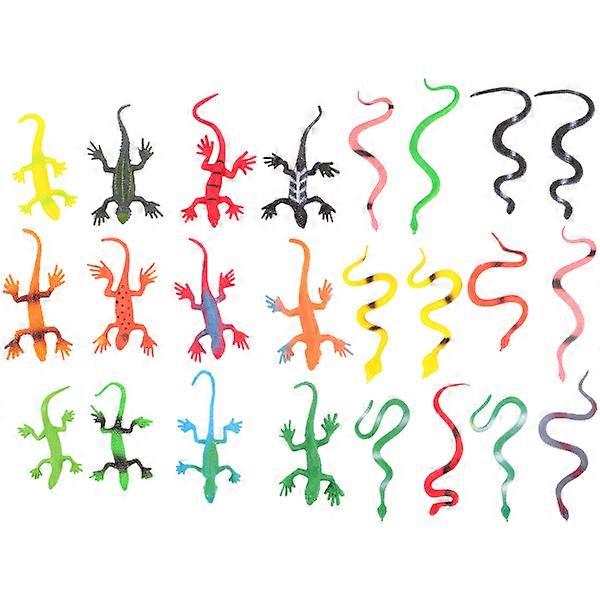 24pcs Animal Model Toy Set Early Educational Model Toy Plaything for Kid