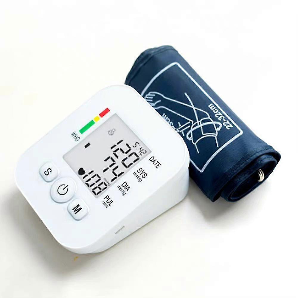 Blood Pressure Monitor For Home Use Upper Arm Bp Machine With Large Cuff