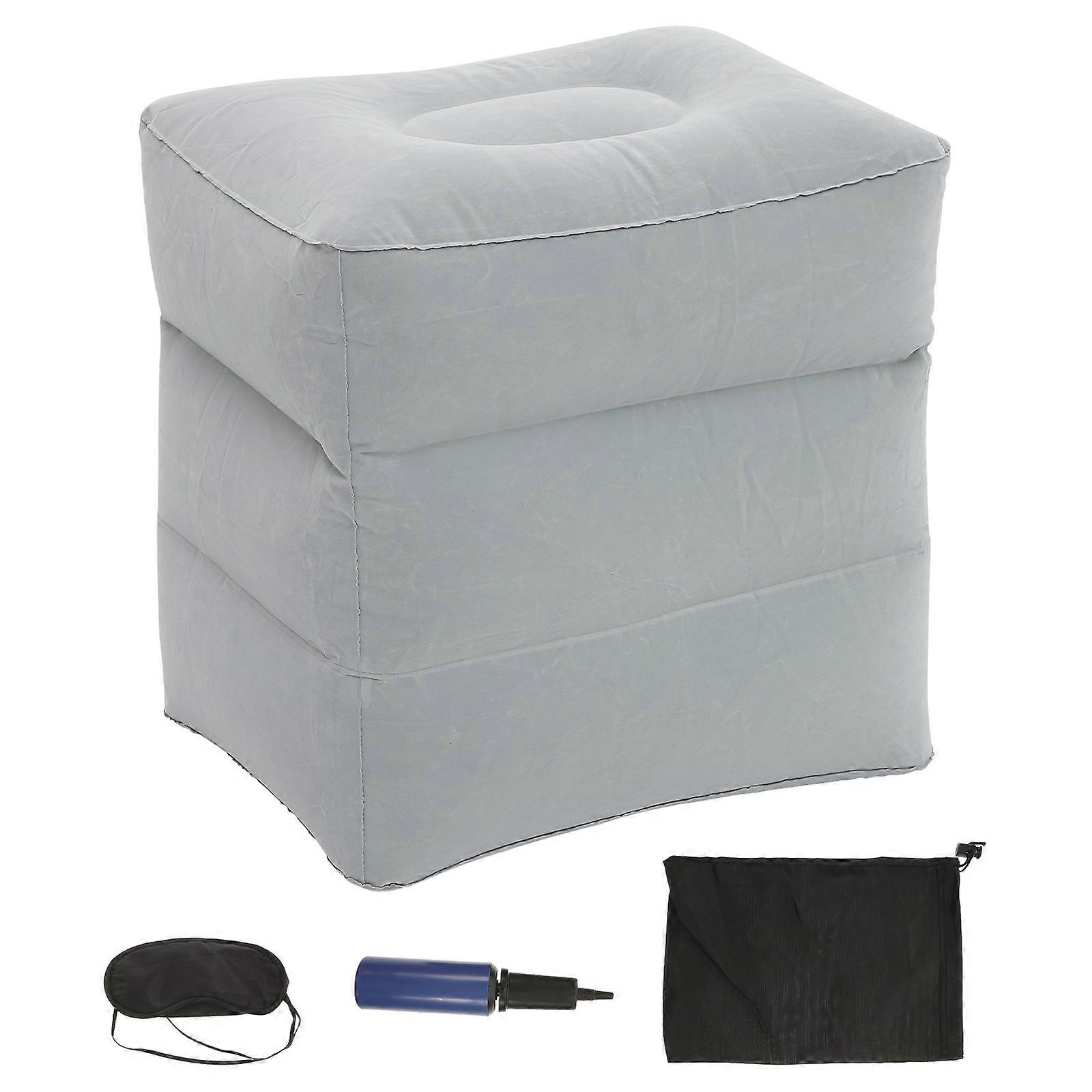 Floor Mats Kids Inflatable Foot Rest Flight Inflatable Footrest Inflatable Travel Foot Rest Travel Foot Rest Pillow