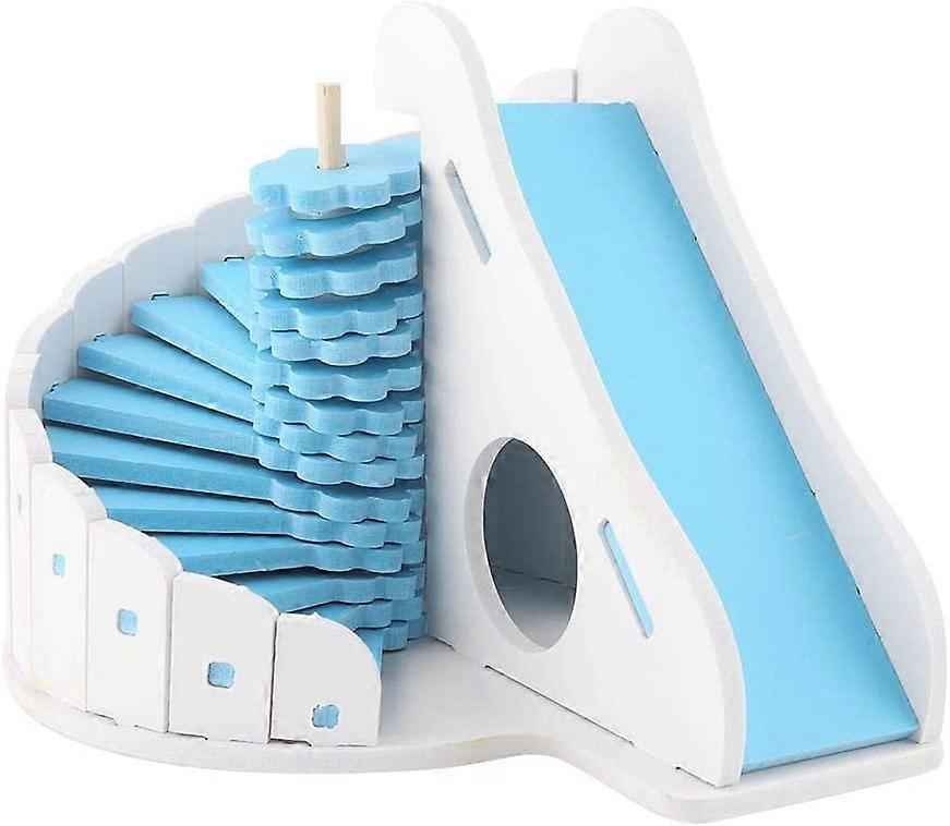 Wall Clocks Hamster Hideout Maison Escalade Échelle Escaliers Animal en Bois Jeu Jouets Aire de Jeux