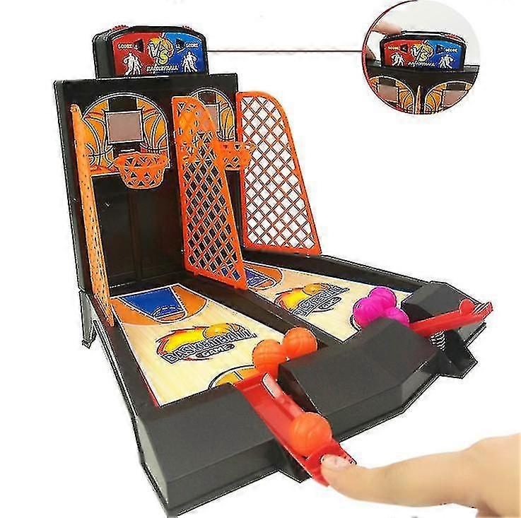 Mini Finger Shooting, 2-player Battle Table Desktop Basketball Games_u R_u High Quality
