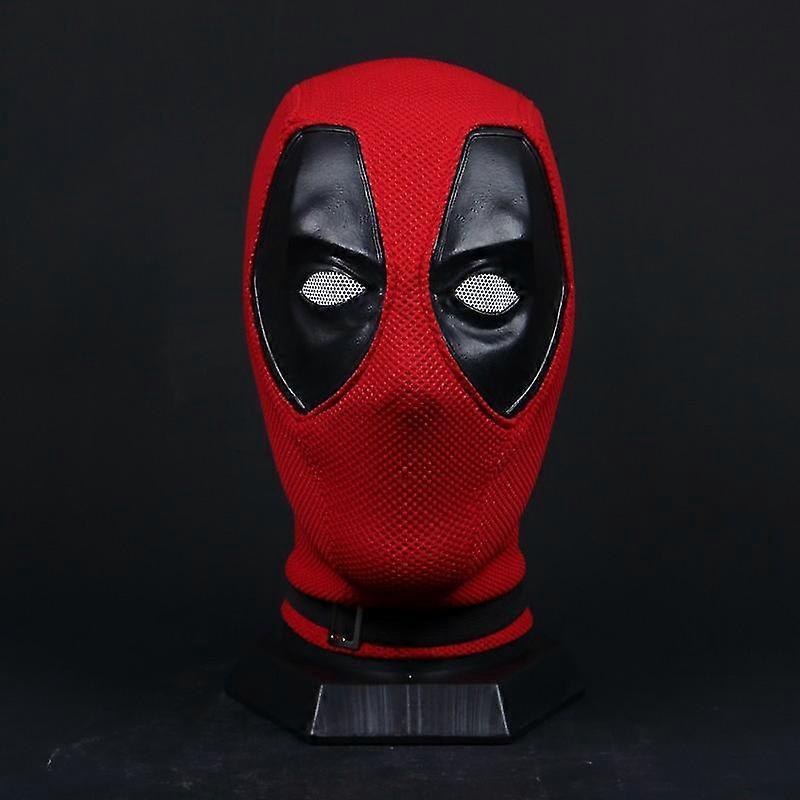 デッドプールウェイドウィンストンウィルソンコスプレナイロンマスクヘッドギアニットコットンメッシュヘルメットハロウィンパーティーカーニバルコスチューム小道具
