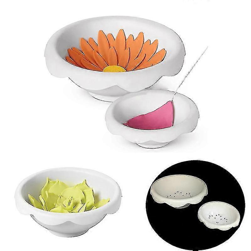2pcs Sugar Flower Drying Mold Fondant Shaping Tray Kitchen Baking Tool