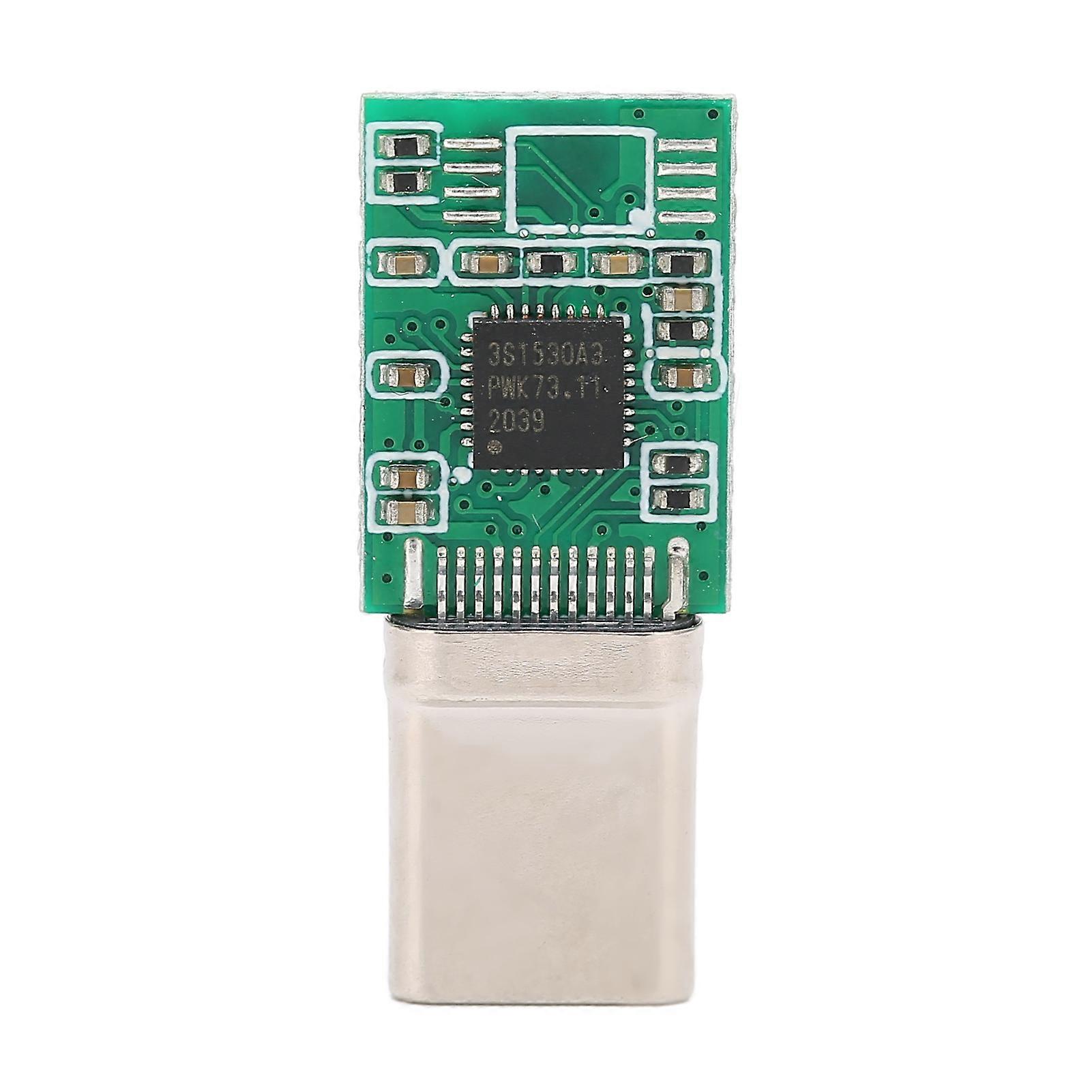 DIY Type C Adapter DAC Decoding Headphone Adapter Amplifier DIY Micro Sound Module for Computer Mobile Phone