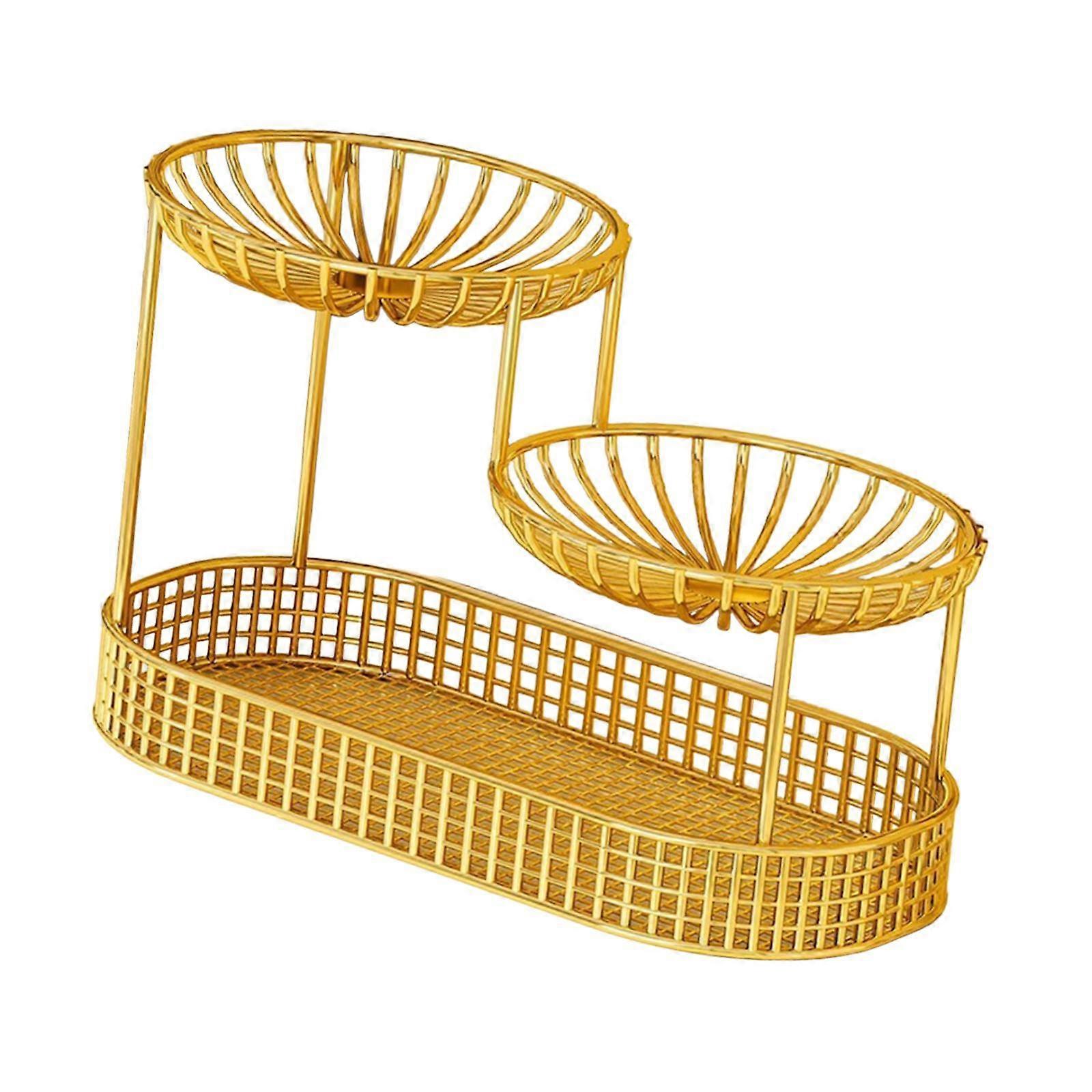 3 Layer Fruit Basket Bread Basket Vegetable Rack for Storage Vegetable Onion