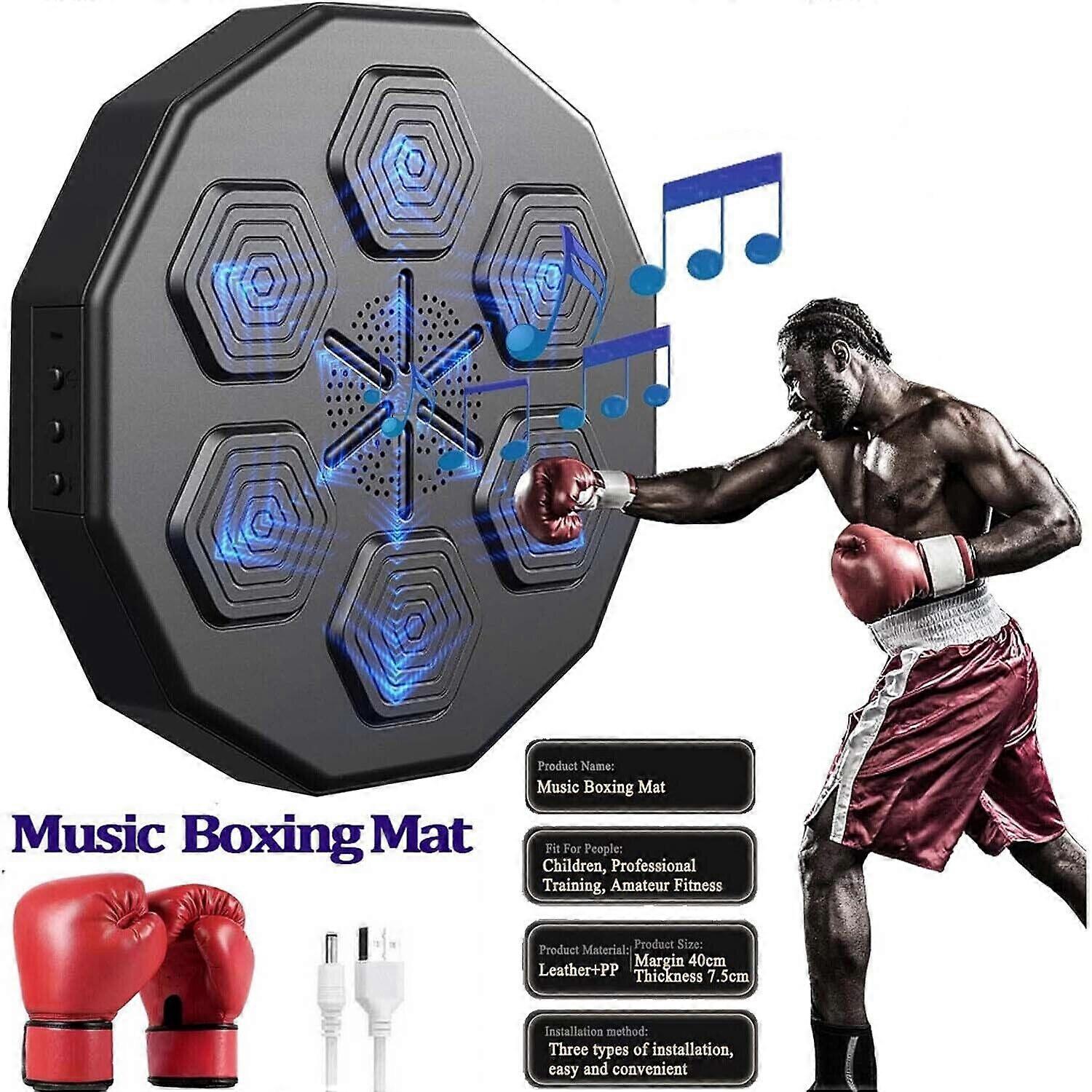 Boxing Training Music Electronic Boxing Wall Target Smart Wall Mounted Combat