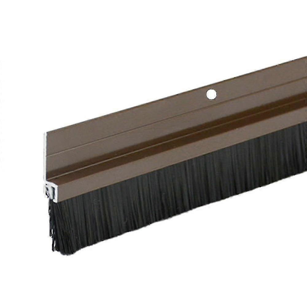 باب ختم بوابة أسفل ختم قطاع مشروع سدادة مع لوحة الألومنيوم وشعيرات النايلون