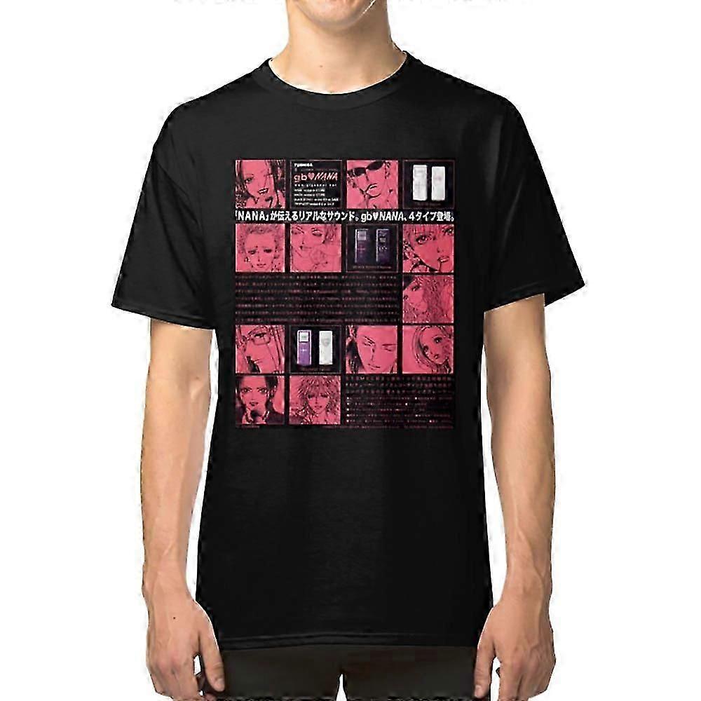 Nana The Black Stones, Trapnest e Nana Komatsu Vintage Pink Squares Spread T-shirt Design retrô