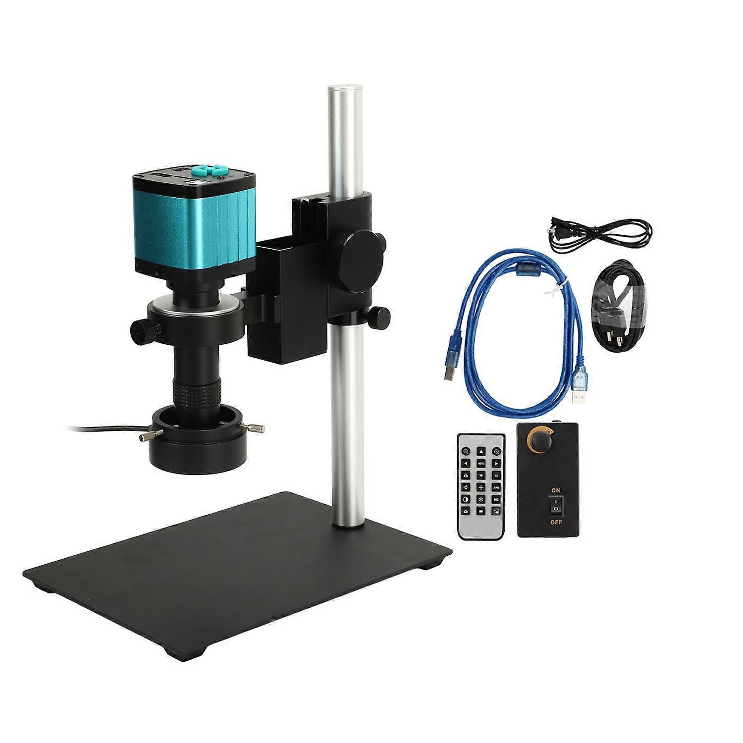Microscope Camera 130X 1080P 2MP High Definition Multimedia Interface with Adjustable LED Light 100‑