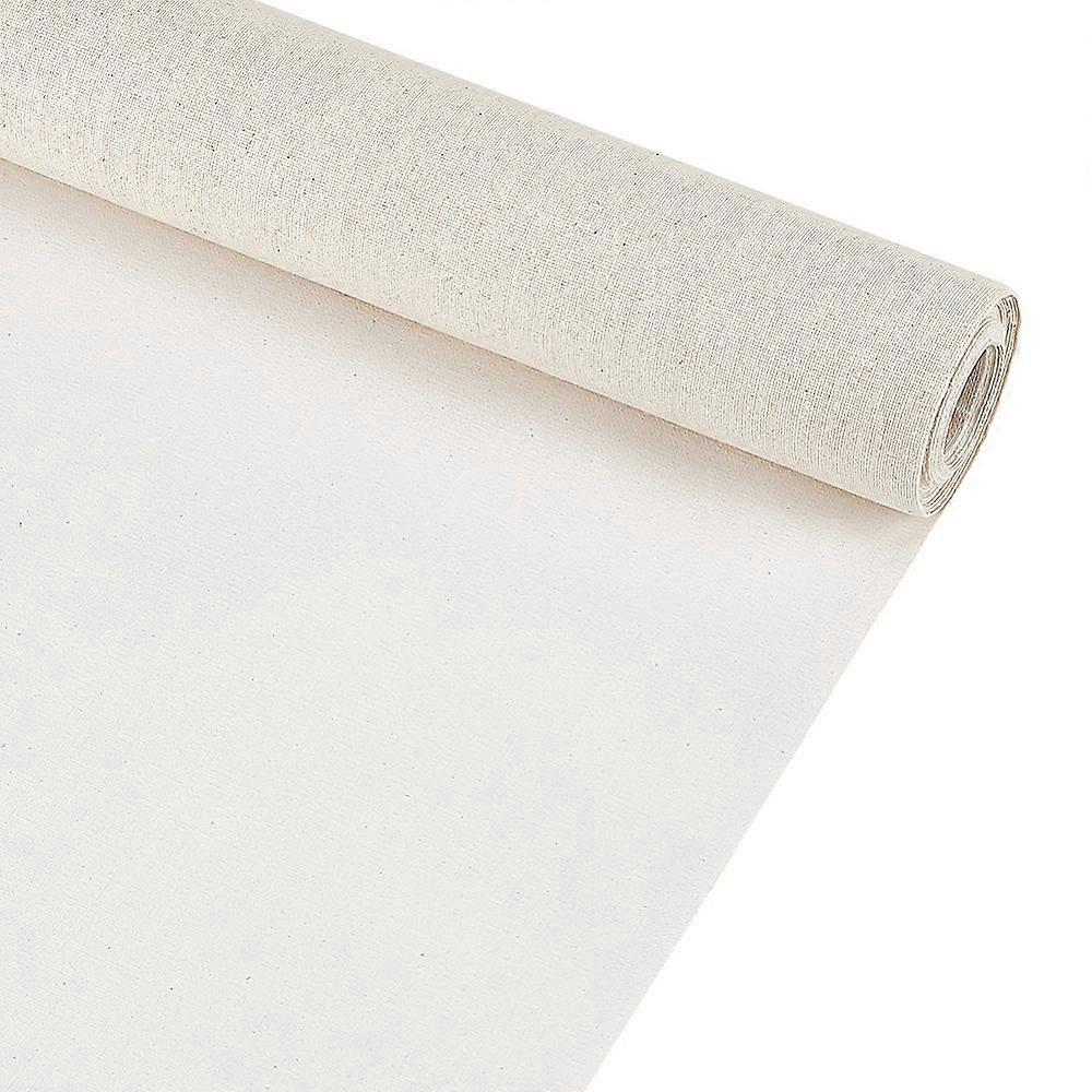 Linnedblanding belagt lærredsmalerklud til oliemaleri kunstner professionel tegning gamle blonder 38,25x0,03cm 5m / rulle