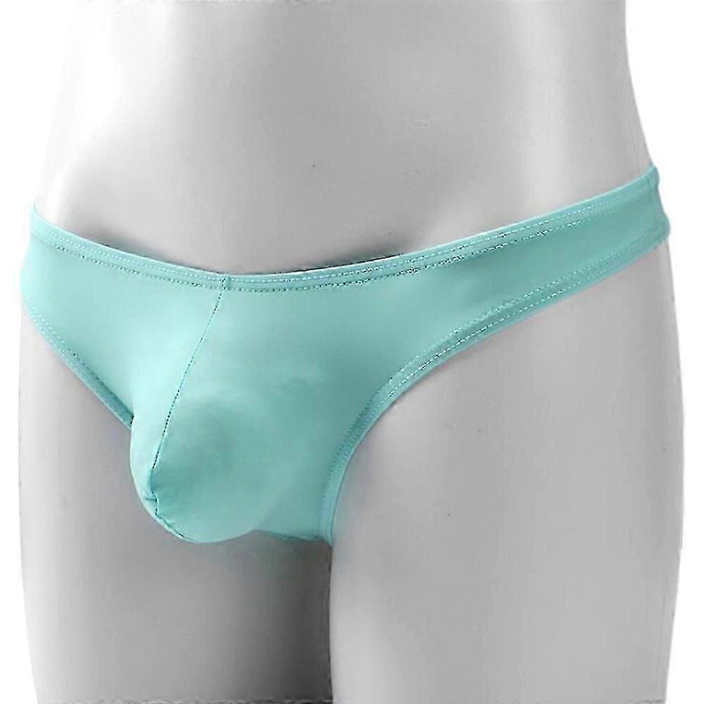Herren Ice Silk Slips G-String String String Unterwäsche Bulge Pouch Unterhose