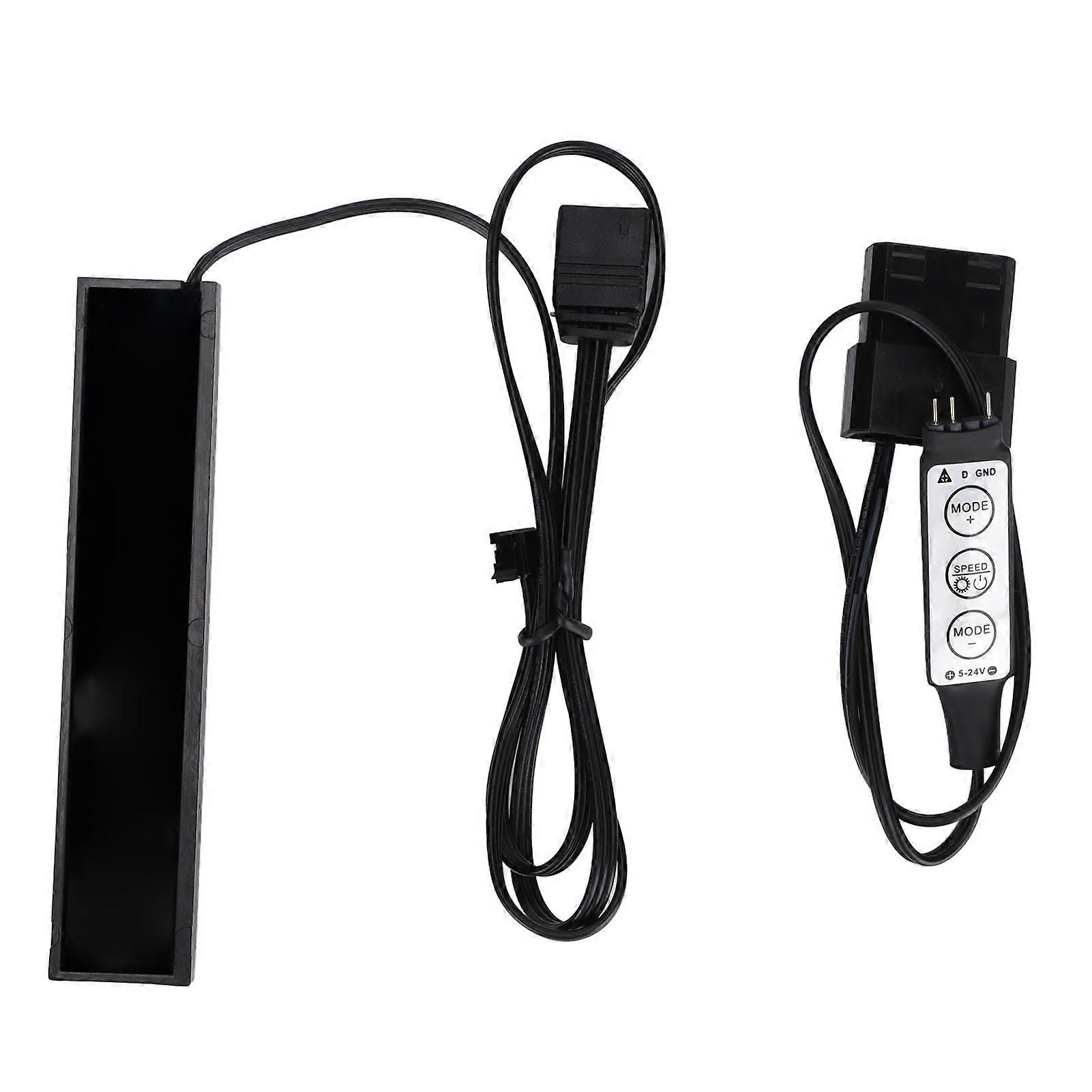 RGB Lamp RGB Lighting Effect Small 3 Pin 6 Pin Chassis Graphics Card Faith Lamp with Manual Controller for Computer