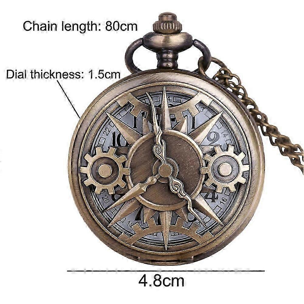 Top Luksus Guld Lysende Kvarts Lommeur Tog Lokomotiv Motor Steampunk Kvarts FOB Lys Ur Gaver Til Mænd Kvinder