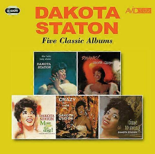 Dakota Staton Five Classic Albums CD 2 discs (2017) NEW