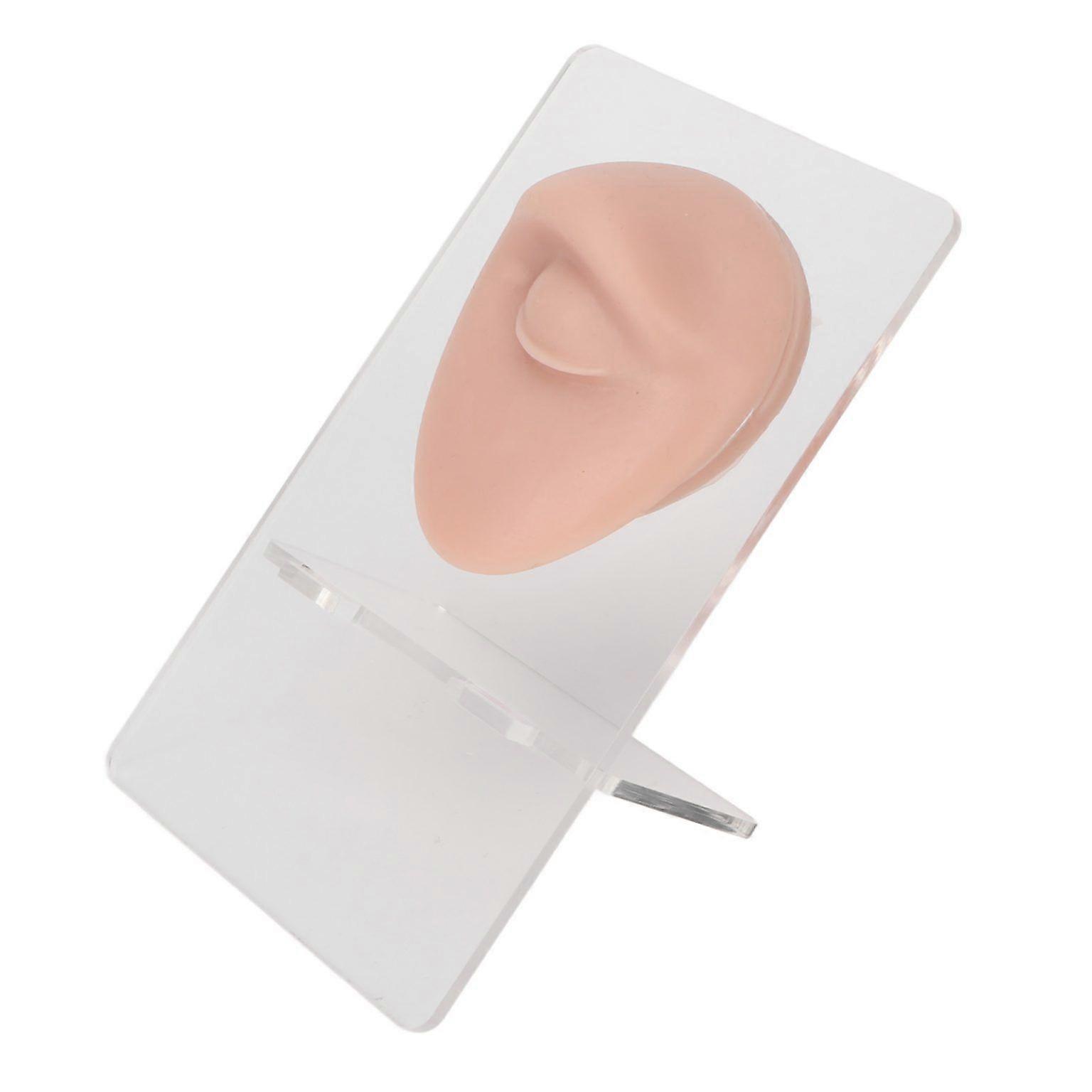 Soft Silicone Eye Model for Body Piercing Practice