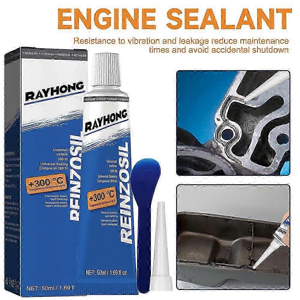 1/2pcs 50ml איטום מנוע רכב דבק סיליקון איטום למחבת שמן מיכל דלק