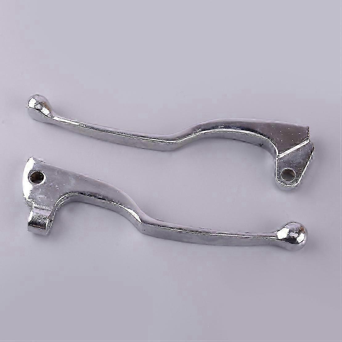 1 Pair Motorcycle Left Right Brake Clutch Lever Handle Fit For Yamaha V-star 650 1100 Custom Xvs400 Dragstar 1999-2002 Chrome