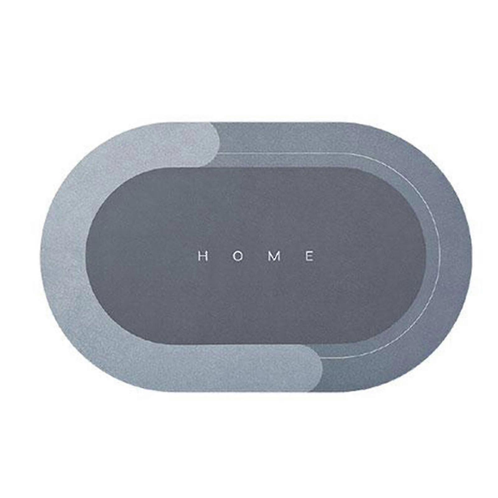 Super Absorbent Floor Mat Quick-drying Non-slip Nordic Style Diatom Mud Bath Mat For Bathroom Floor