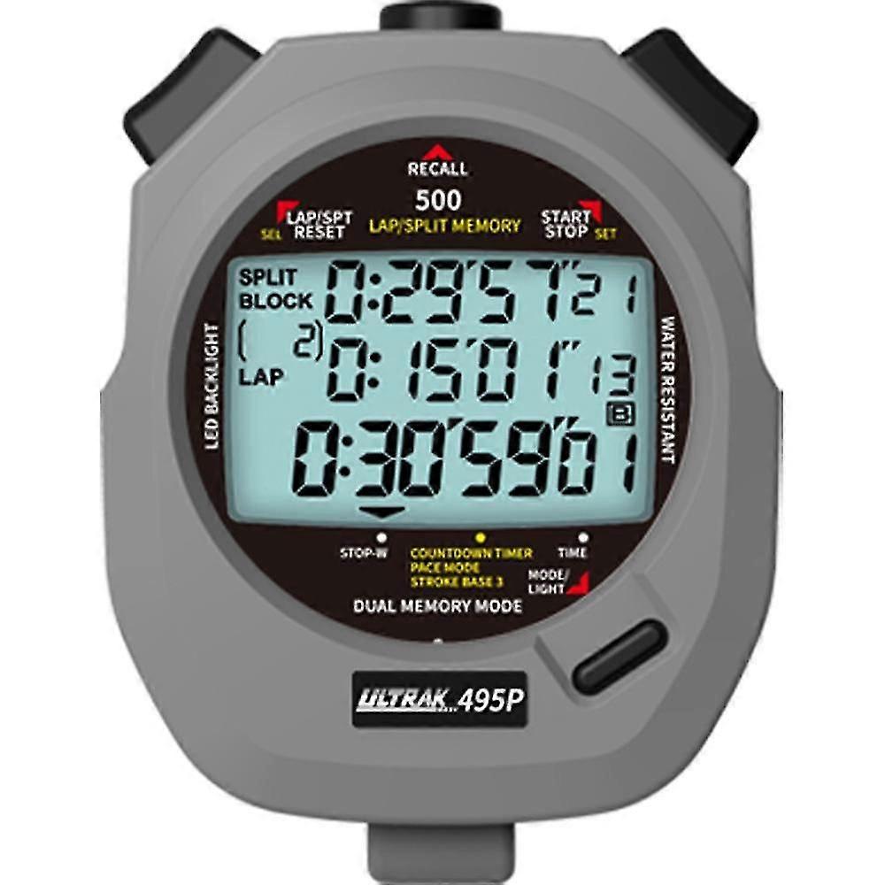 Electronic Stopwatch with Memory Display Timer for Athletics Training - 3x-100m
