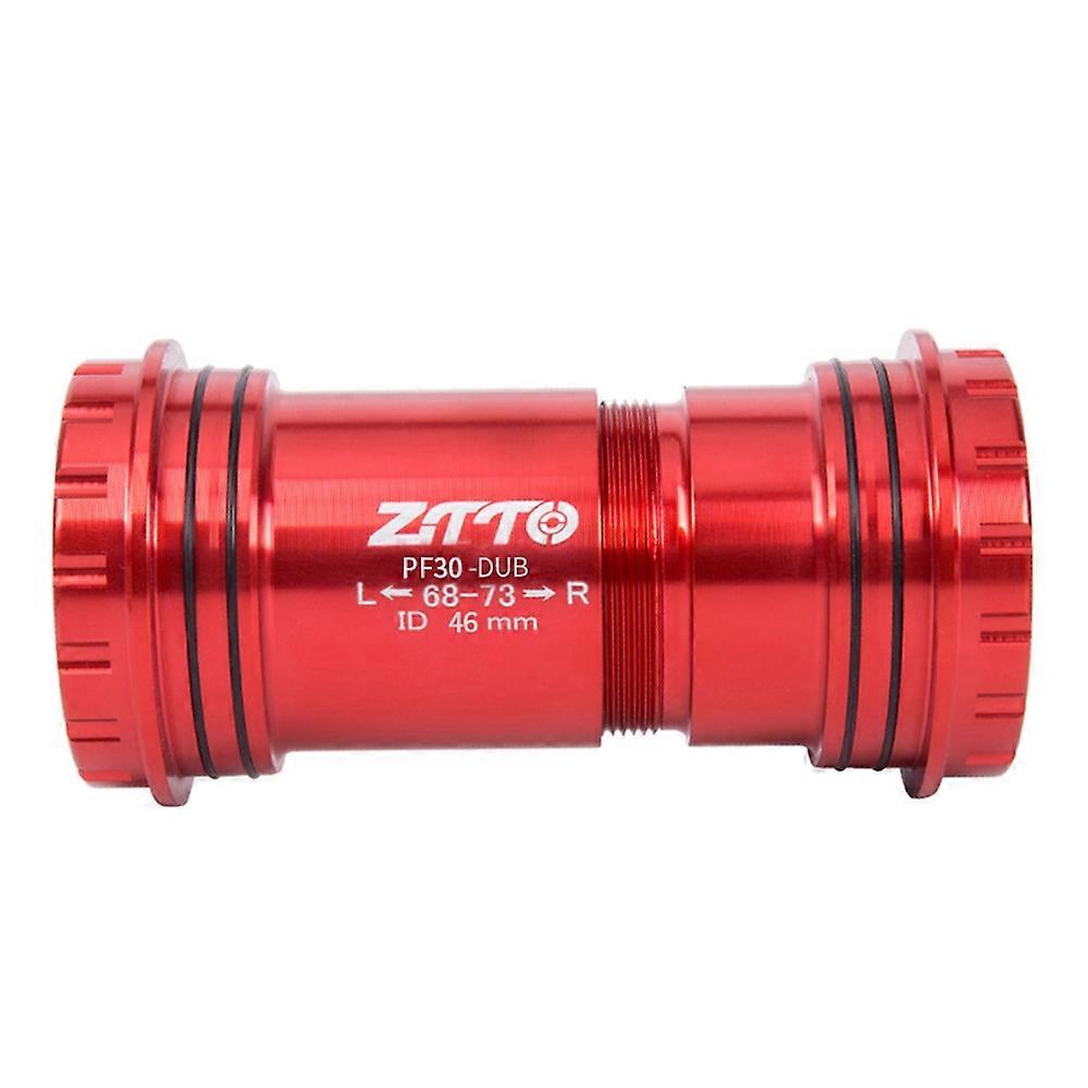 ZTTO PF30 DUB Bottom Bracket Road Bike Adapter Thread Central Axle for 28.99mm DUB Crankset-Red