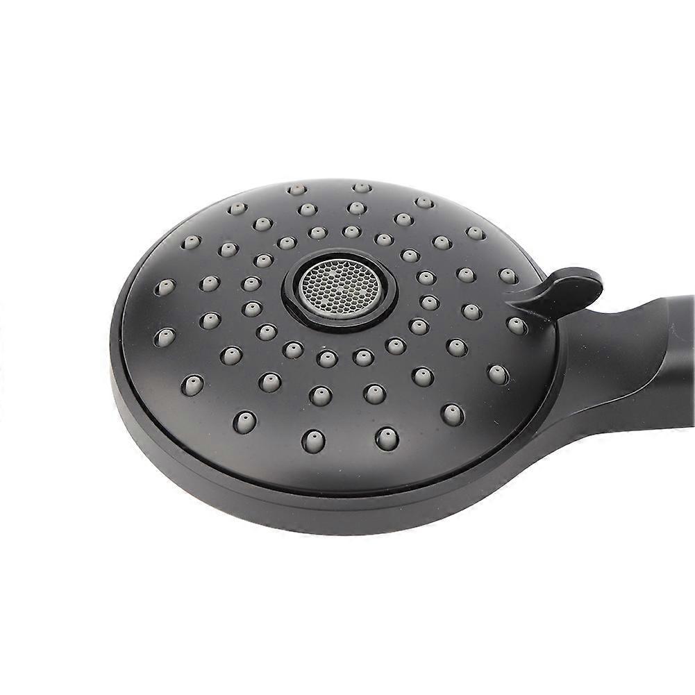 Matte Black Handheld Showerhead Set With Bracket Showerhead Kit Bathroom Accessory